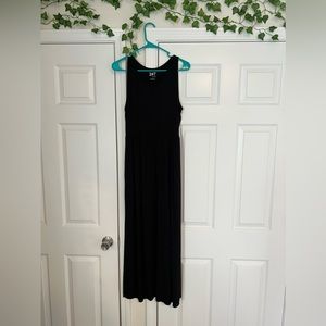 Maurice’s black maxi dress with pockets